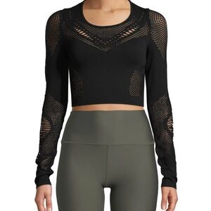 Alo yoga siren cropped top and airbrush leggings set